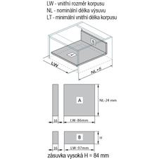 Modern Box Square nízký 84 mm - 300 mm bílý 40 kg - 7231200_03.jpg