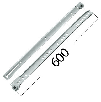 Výsuv rolničkový 600mm - bílý - 710492.jpg