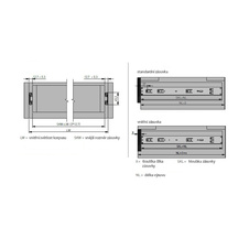 Kuličkový plnovýsuv s dotahem 350 mm H45 40kg VERSALITE Plus+   ( pův. kód 7111046 ) - 7211046_03.jpg