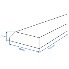 Práh 1250 x 80 mm - dub - 31613_02.jpg