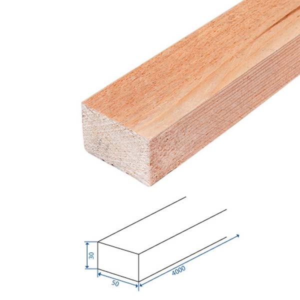 Lať střešní 30x50x4000 - impregnovaná - 30708.jpg