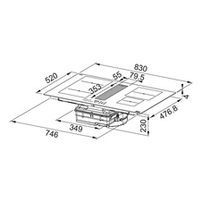 Odsavač v indukci FMA 8381R HI černý - 864058_02.jpg