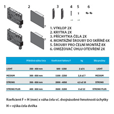 Výklop GTV HORIZON výška 350-650mm barva antracit váha 4,5-10 kg - 751221_03.jpg