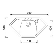 Kuchyňský dřez rohový NAIKY 980 Titanium 72 - 905581_01.jpg