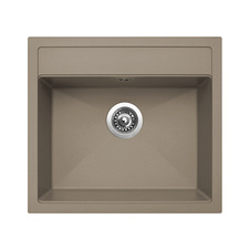 Kuchyňský dřez set  SOLO 560 Truffle+ baterie VITALIA GR - 906857_01.jpg