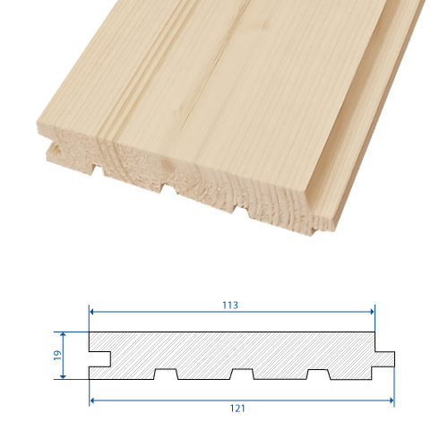 Palubka podlahová smrk 19x121x4000 B/C - LU          6ks/bal=2,904m2 - 07760.jpg