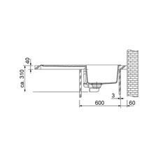 Kuchyňský dřez set G280MČ BFG 611 matná černá + baterie FC 6018.901 matná černá - 863099_03.jpg