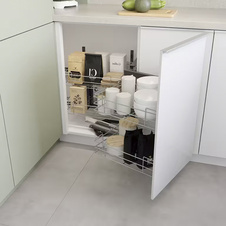 Slepý roh Elegance s tlumeným dovřením - Pravý, drátěné koše, 850 x 490 x 520mm, chrom - 1002994001_02_1.jpg