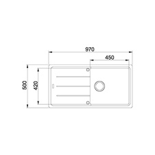 Kuchyňský dřez set G264ŠB BFG 611 šedá břidlice + baterie FS 3230.031 chrom - 863308_02.jpg