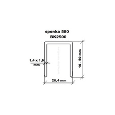 Spona typ BK 2500 šíře 26,4 mm délka 25 mm - 02697_1.jpg