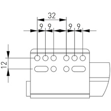 Zásuvka Axis Pro  l- 500mm  černá - vysoká H168 - 7271217_05.jpg