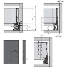 Sestava do zásuvky Axis Pro H120 pro skleněné čelo antracit - 7291542_07.jpg