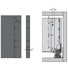 Zásuvka Axis Pro GLASS  l- 550mm  bílá - vysoká H168 - 7291536_12.jpg