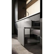 Zásuvka Axis Pro GLASS  l- 450mm  černá - vysoká H168 - 7271457_03.jpg