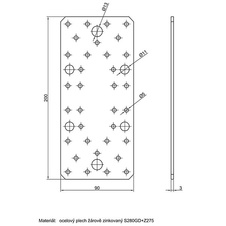 SPOJOVACÍ DESKA BV/DS/90 x 200 mm - 08186_01.jpg