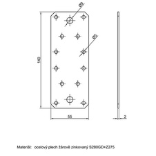 SPOJOVACÍ DESKA BV/DS/55 x 140 mm - 08185_01.jpg