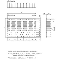 STYČNÍKOVÁ DESKA  70 x 168mm - 02467_01.jpg