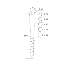 ZEMNÍ VRUT KULATÝ 68 x 550 x 1,8mm - 05306_1.jpg