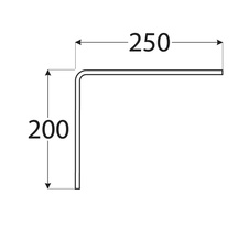 Nosník šroubovací bílý 200 x 250 mm - 02759_1.jpg