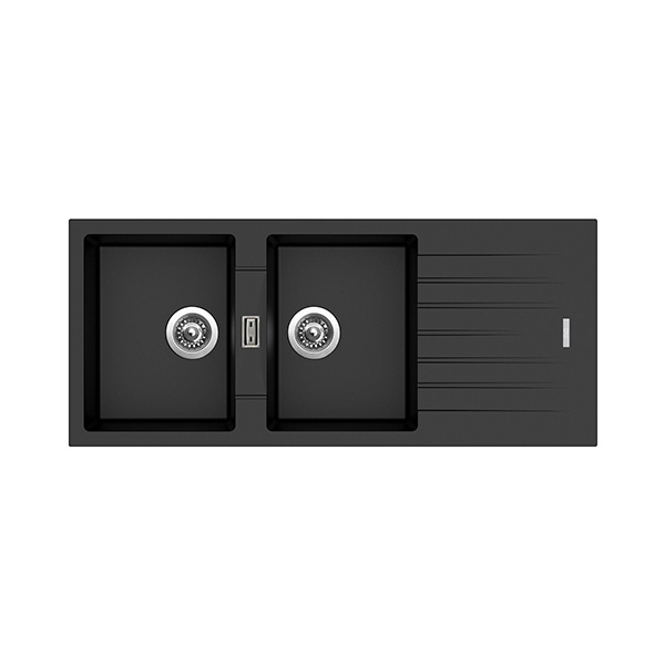 Kuchyňský dřez PERFECTO 1160 DUO Metalblack - 905592.jpg