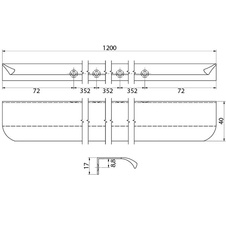 Úchytka UA-HEXA-1200-20M černá matná - 88803_01.jpg