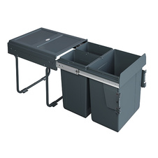 Výsuvný odpadkový 3-koš 2x10 l + 1x20 l + set pro úchycení dvířek, antracit, K40 - 1007004602.jpg