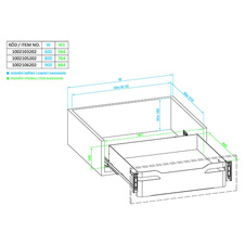 Plnovýsuvný koš boční WIRELI Style s tlumeným dovřením , 864x485x135mm, antracit - 1002106202_002.jpg