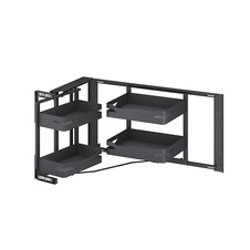 Slepý roh WIRELI Style s tlumeným dovřením - Levý, 850-940x530x595mm, antracit - 1002122202_003.jpg