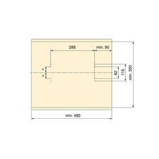 Výsuvný věšák na kalhoty HACK - 11 ramen, 340x470x100 mm, černý epoxid - 2005035401_008.jpg