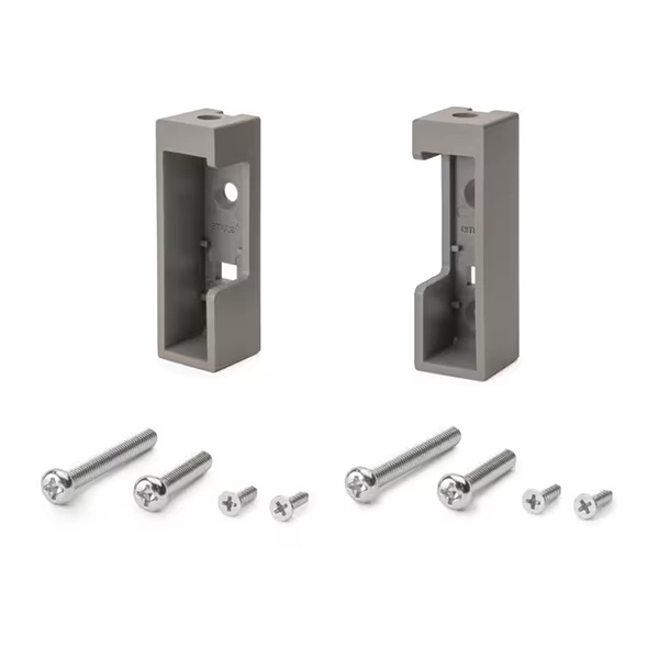 Úchyt šatní tyče LUXE, boční a do pudy, kamenná šedá - 2005028301.jpg