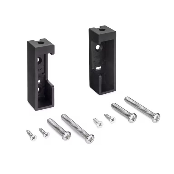 Úchyt šatní tyče LUXE, boční a do pudy, černý - 2005028401.jpg