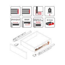 Plnovýsuv pro dřevěnou zásuvku s tlumením 450mm - MODERNSLIDE NEW - 730319_02.jpg