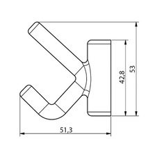 Vešák LENS-20M, černá matná - 89735_03.jpg