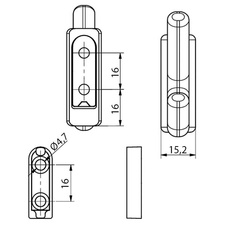 Vešák LENS-06, kartáčovaná ocel - 89733_04.jpg
