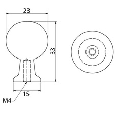 Knopka GZ-NORD-1-20M černá matná - 89320_02.jpg