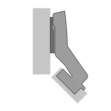 Závěs klipový Sensys  8639i W45 95°, vložený, TH 52 s integrovaným tlumením - 9088020_02.jpg