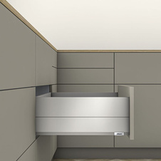 BLUM MERIVOBOX dřez. výsuv sada výška E-Boxcap BLUMOTION, 70kg, délka 550, hedvábně bílá - 38588_02.jpg