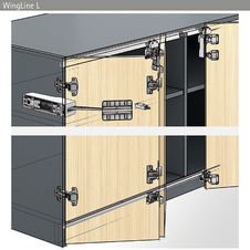 WingLine L, Sada kování pro středně těžké dveře s dolním vedením, 12 kg, antracitová, pravé, se zavírací pružinou - 9339368_01.jpg