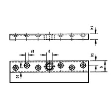 Šroubovací příruba pro HELM 393, ocel žlutě pasivovaná - 710713_01.jpg