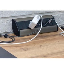 Zásuvka rohová CORNER černá 1xUSB-A, 1xUSB-C, 2x230V 16A - 950839_04.jpg