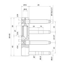 Závěs OTLAV 495/16 pobronz ABR - 00809_01.jpg