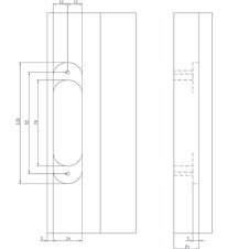 Dveřní závěs AN 150 3D, pro bezfalcové dveře, zinkový odlitek chrom mat - 710750_05.jpg