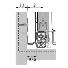 Quadro v6 260mm eb10,5 push to open silent plnovýsuv - 9243691_01.jpg